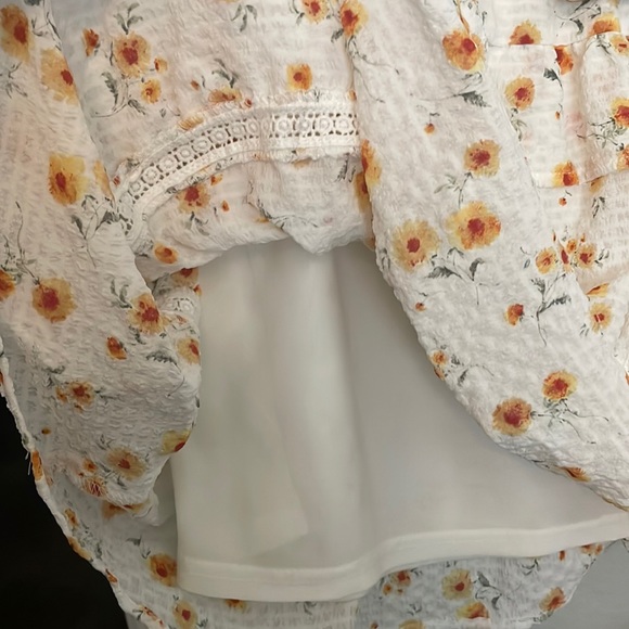 NWT Summer floral skirt. Size L. - Picture 5 of 8